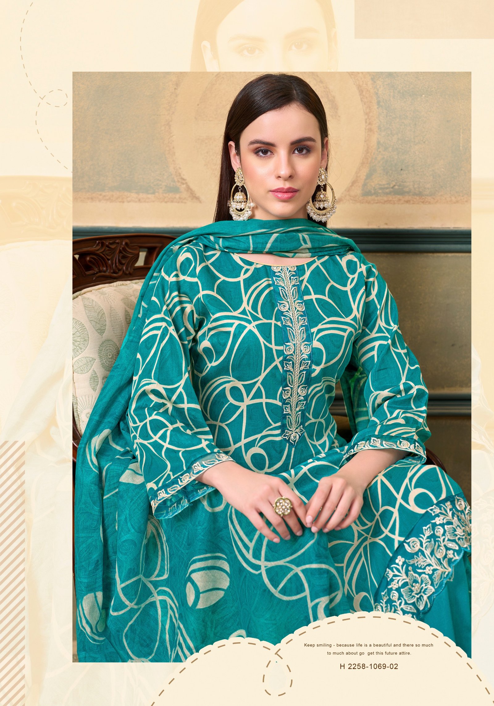 SUMMER BREEZE ALOK (Cotton Dupatta) - Image 4