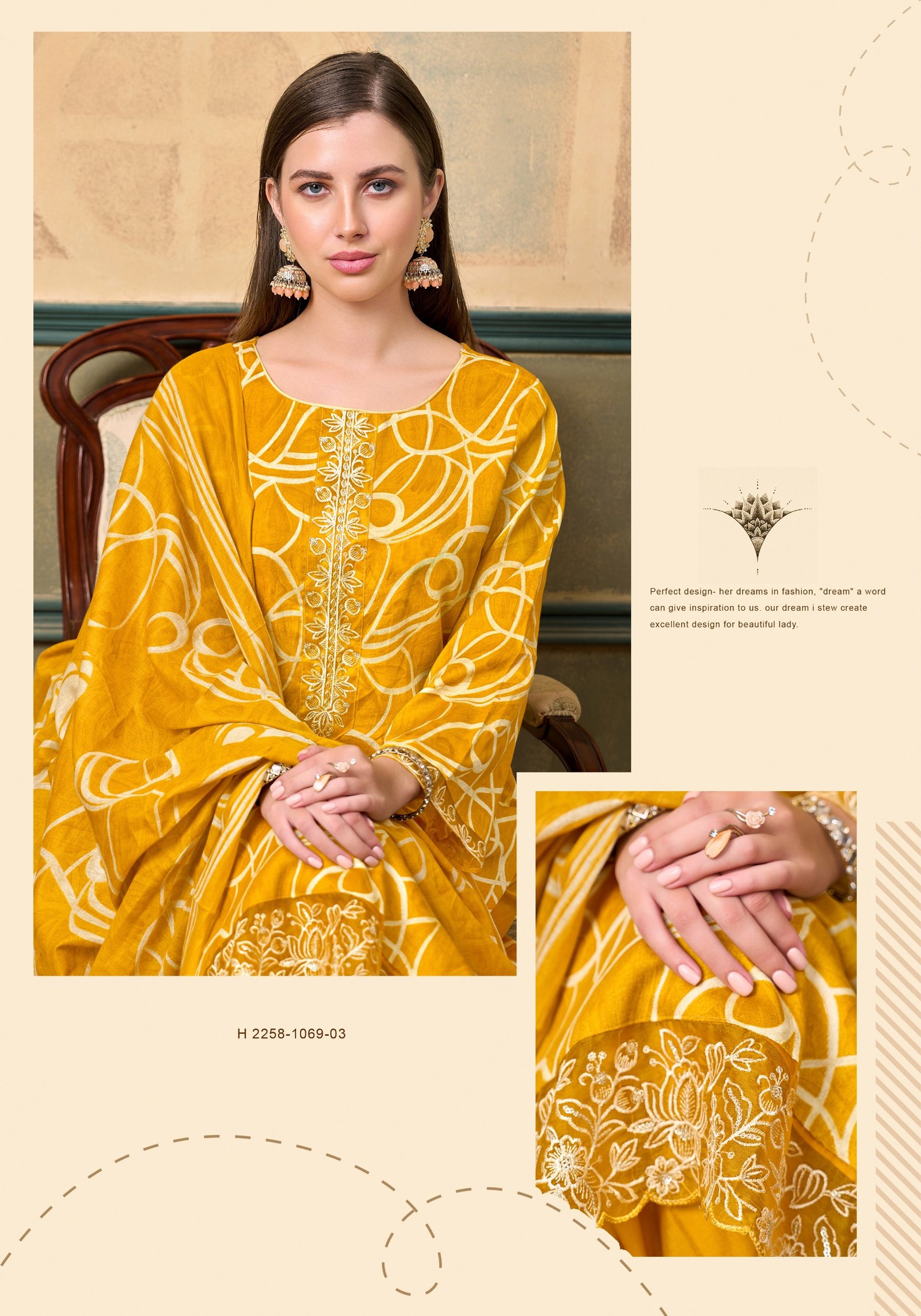 SUMMER BREEZE ALOK (Cotton Dupatta) - Image 6