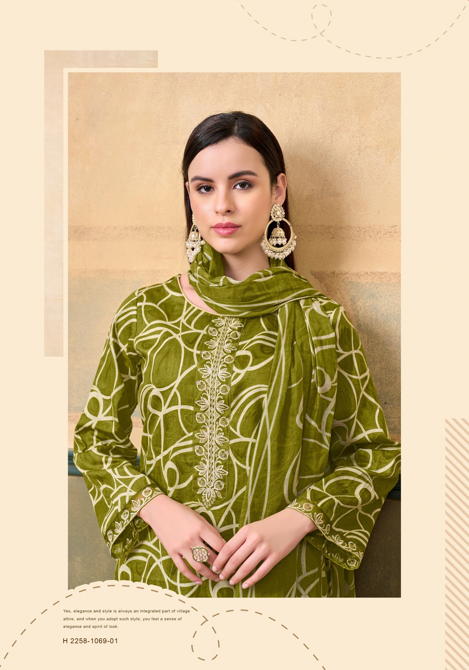 SUMMER BREEZE ALOK (Cotton Dupatta) - Image 9