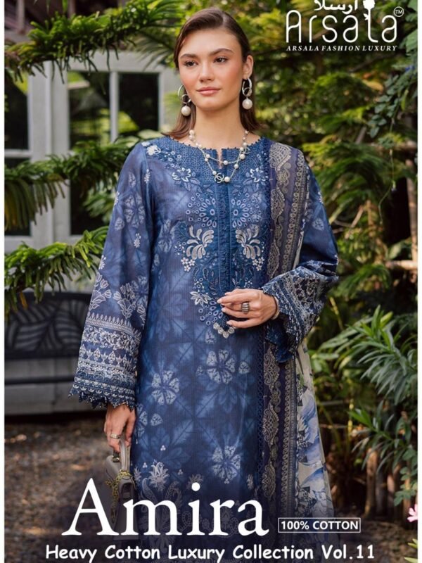 AMIRA HEAVY COTTON LUXURY COLLECTION VOL 11 ARSALA FASHION