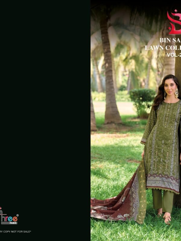 BIN SAEED LAWN COLLECTION VOL 27 SHREE