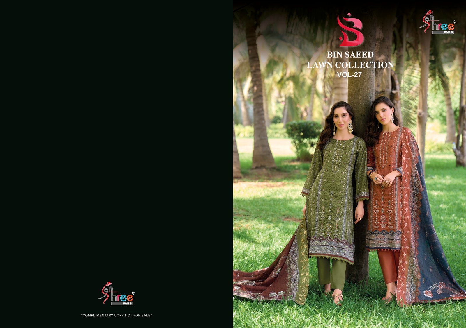BIN SAEED LAWN COLLECTION VOL 27 SHREE