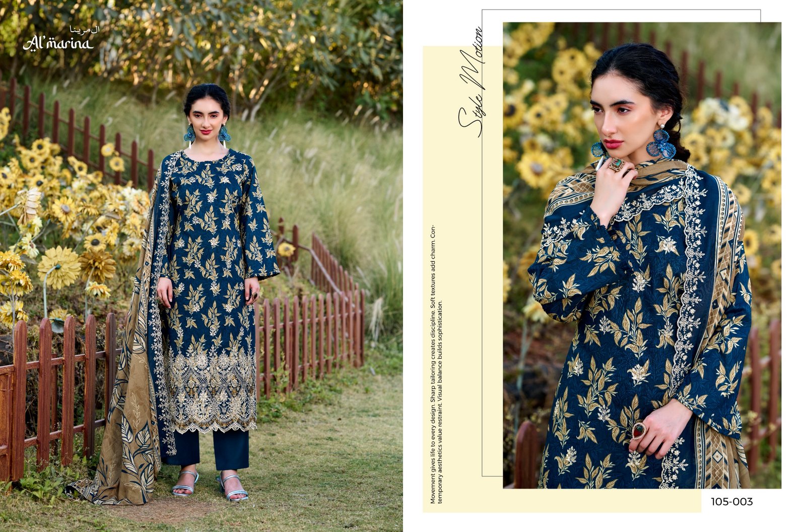 CHIKANKARI VOL 3 ALMARINA (cotton Dupatta) - Image 10