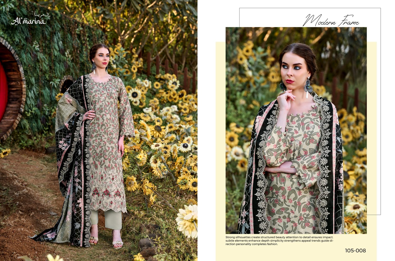 CHIKANKARI VOL 3 ALMARINA (cotton Dupatta) - Image 14