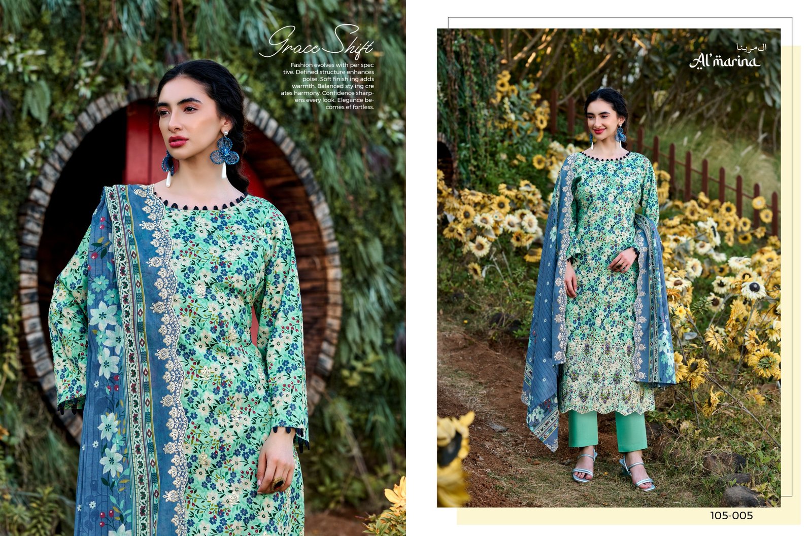 CHIKANKARI VOL 3 ALMARINA (cotton Dupatta) - Image 15