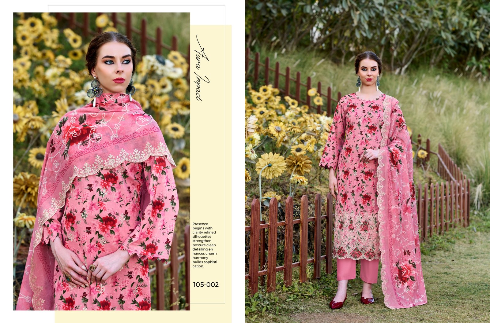 CHIKANKARI VOL 3 ALMARINA (cotton Dupatta) - Image 8