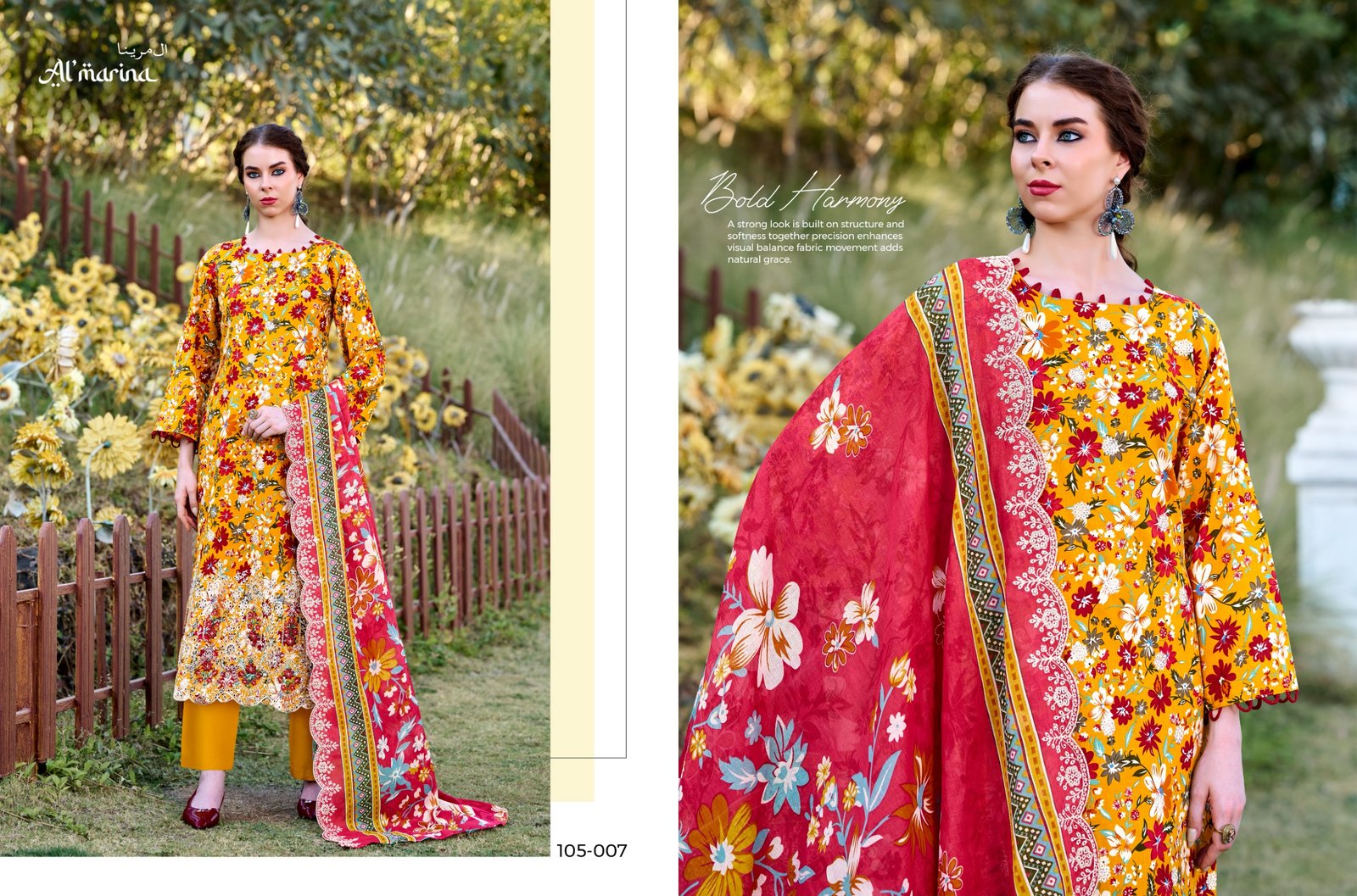 CHIKANKARI VOL 3 ALMARINA (cotton Dupatta) - Image 9