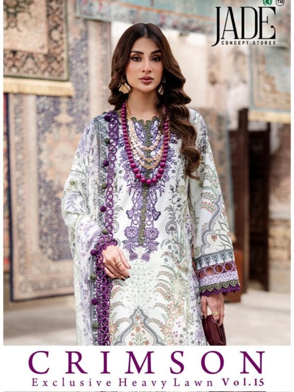 CRIMSON EXCLUSIVE HEAVY LAWN COLLECTION VOL 15 JADE