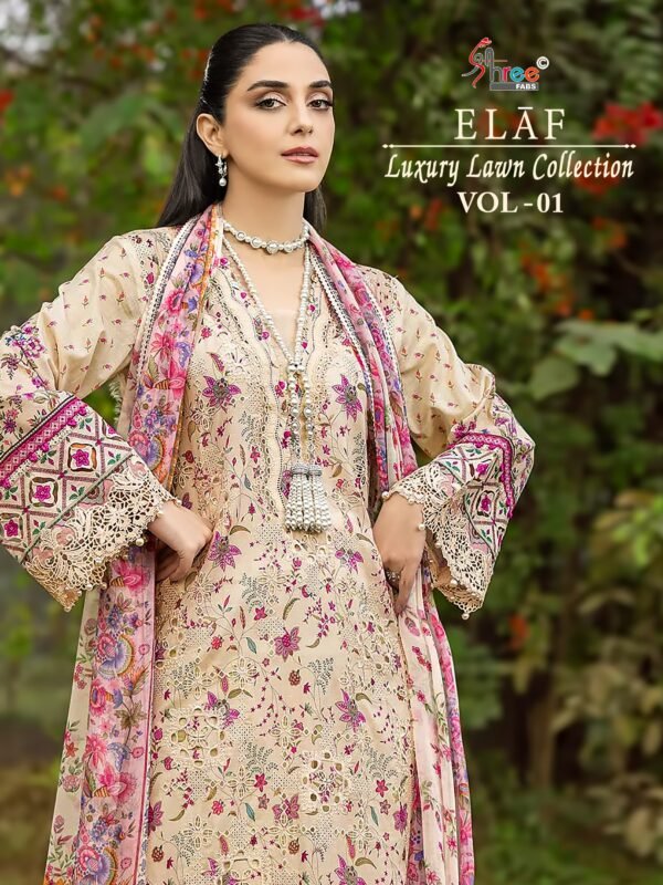 ELAF LUXURY LAWN COLLECTION VOL 1 SHREE