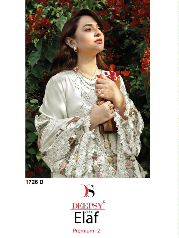 ELAF PREMIUM 2 LUXURY LAWN BY DEEPSY 1726 D