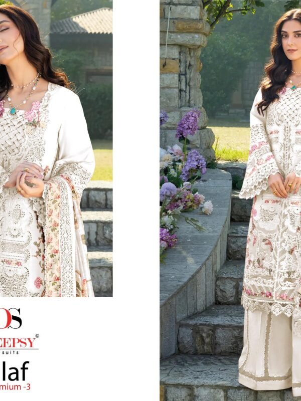 ELAF PREMIUM 3 LUXURY LAWN BY DEEPSY 1744