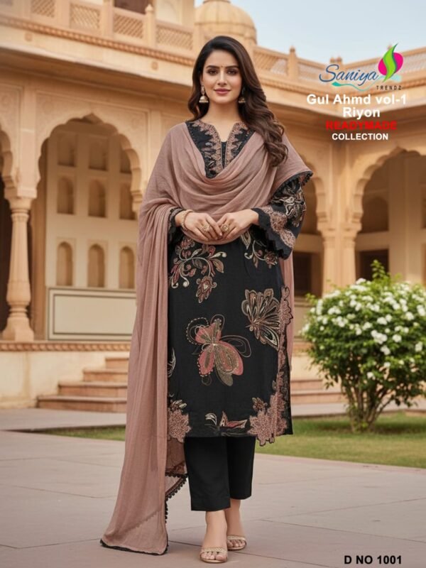 GUL AHMD VOL 1 RAYON SANIYA