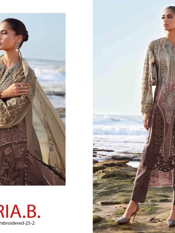 MARIA B PREMIUM EMBROIDERED 25-2 DEEPSY 1285 NEW