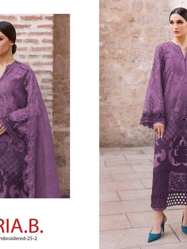 MARIA B PREMIUM EMBROIDERED 25-2 DEEPSY 1286