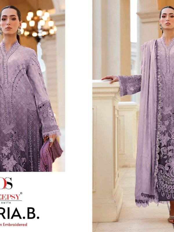 MARIA B PREMIUM EMBROIDERED 25-3 DEEPSY 1831