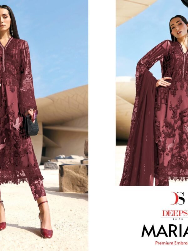 MARIA B PREMIUM EMBROIDERED 3 DEEPSY 1762