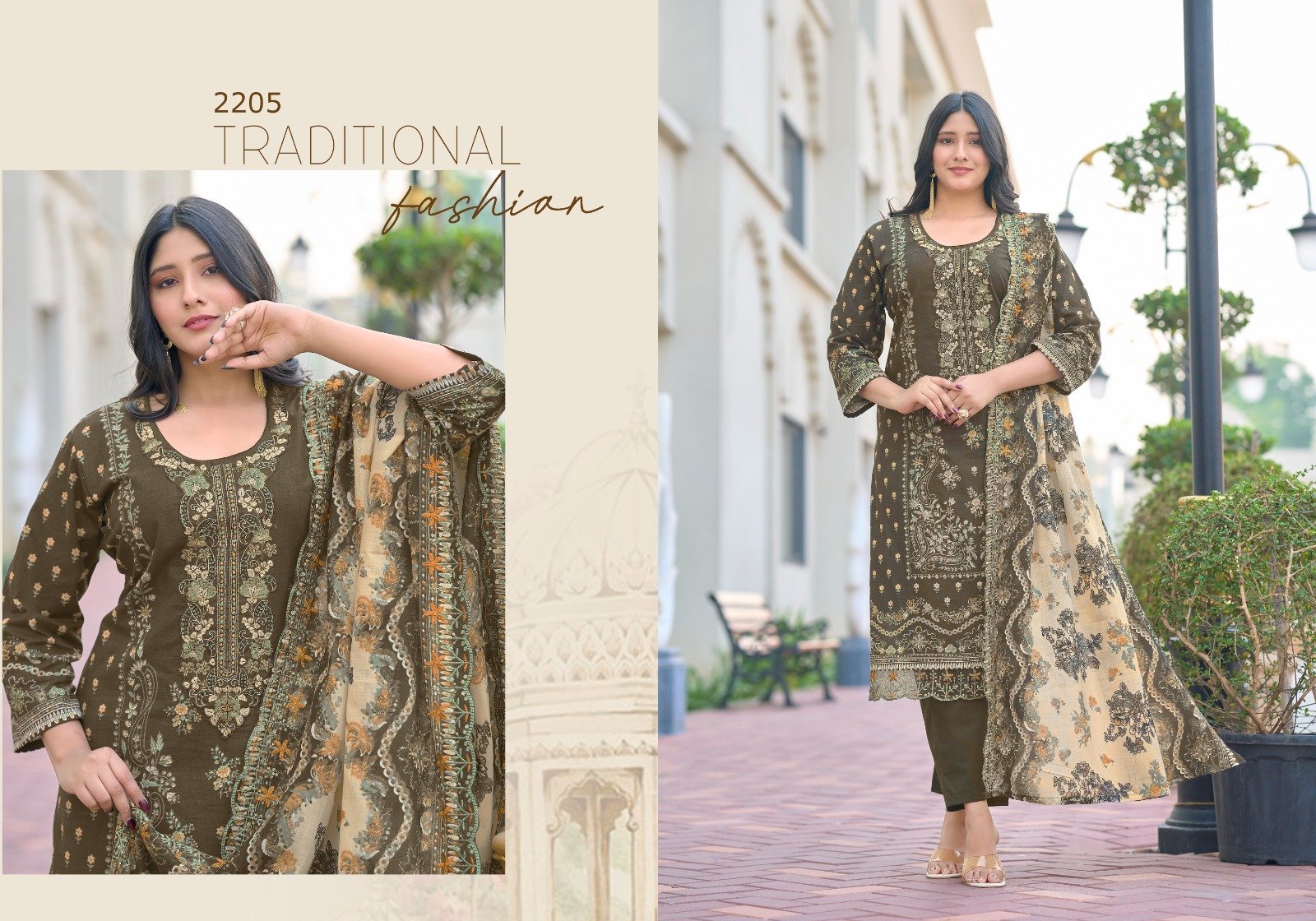 MARYAM VOL 22 AMBICA TEX (cotton Dupatta) - Image 10