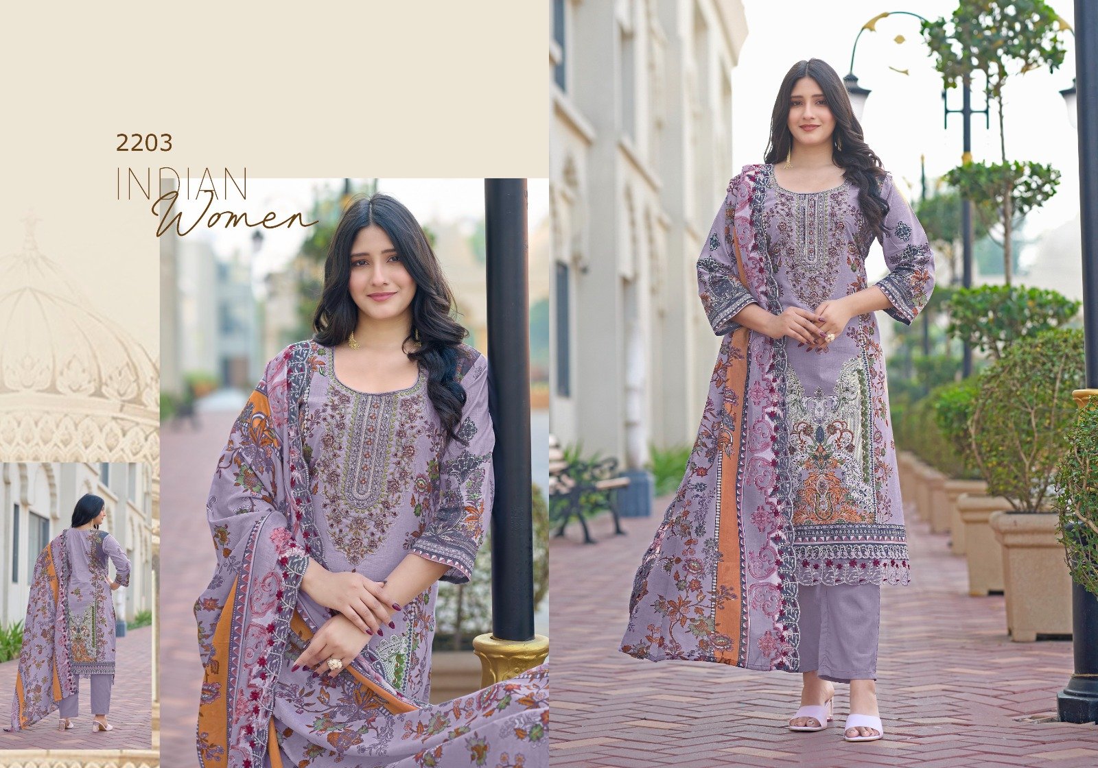 MARYAM VOL 22 AMBICA TEX (cotton Dupatta) - Image 4