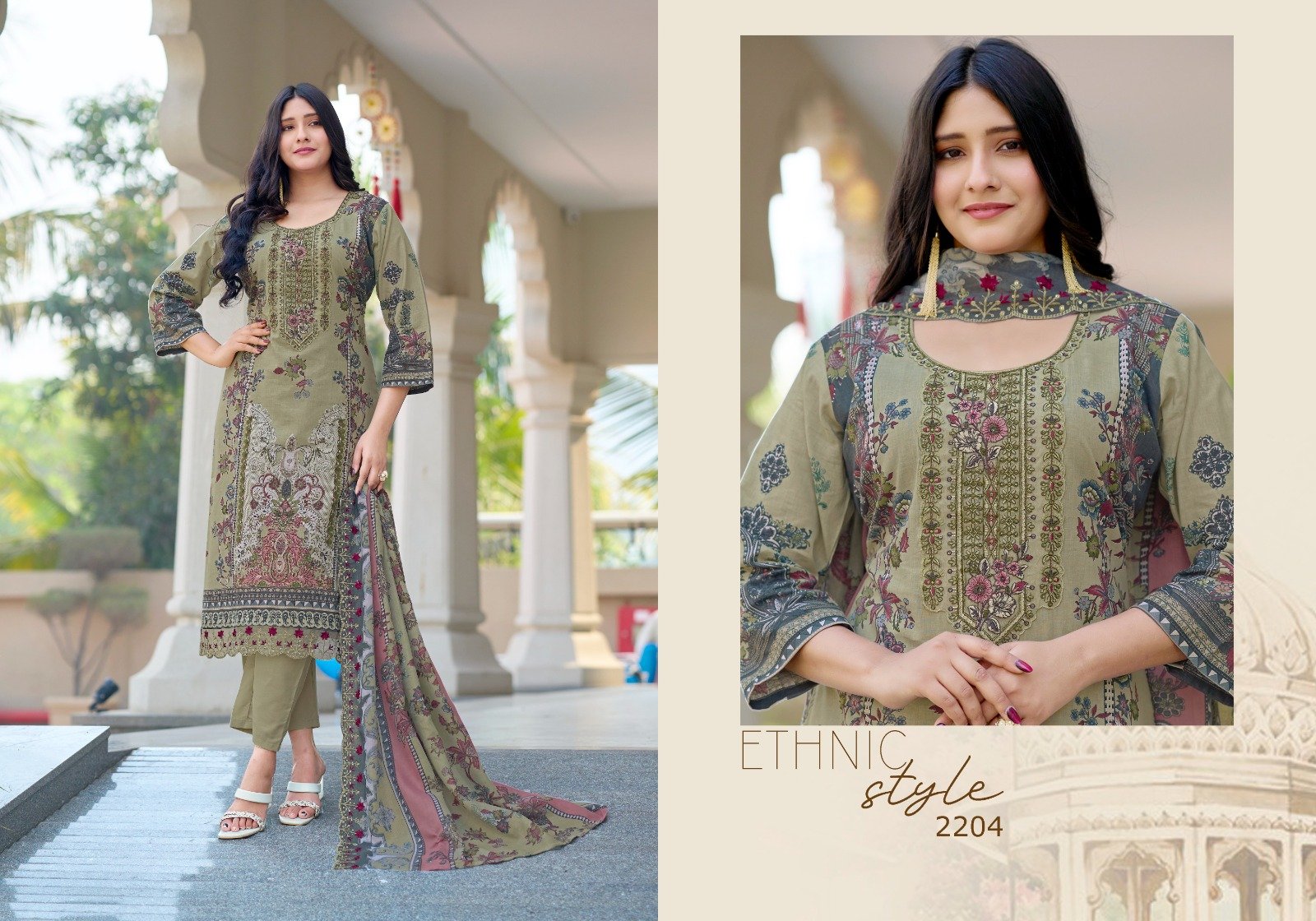 MARYAM VOL 22 AMBICA TEX (cotton Dupatta) - Image 5
