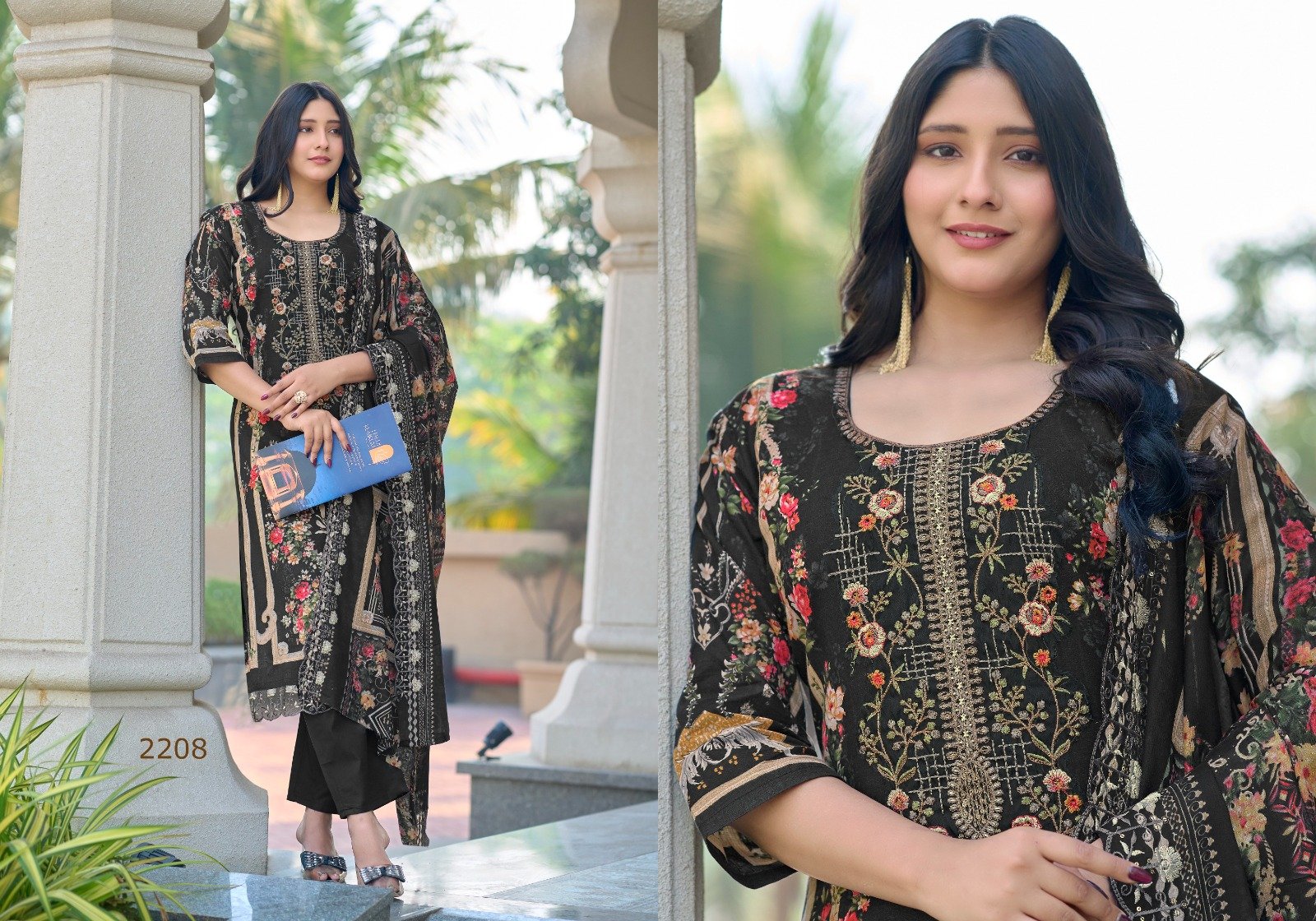 MARYAM VOL 22 AMBICA TEX (cotton Dupatta) - Image 8