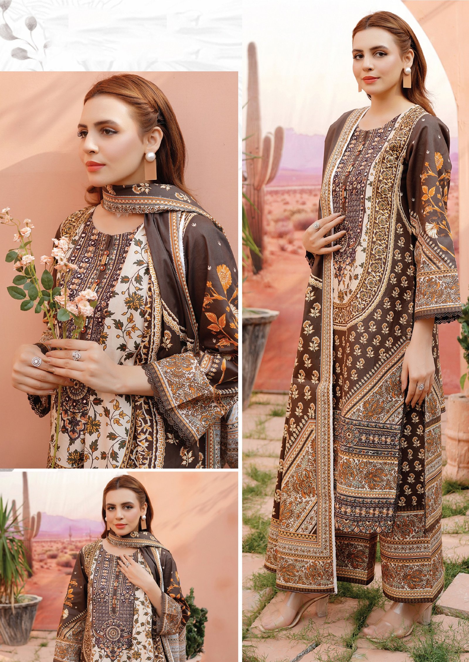 MAUSUMMERY R MISHRI (Cotton Dupatta) - Image 9