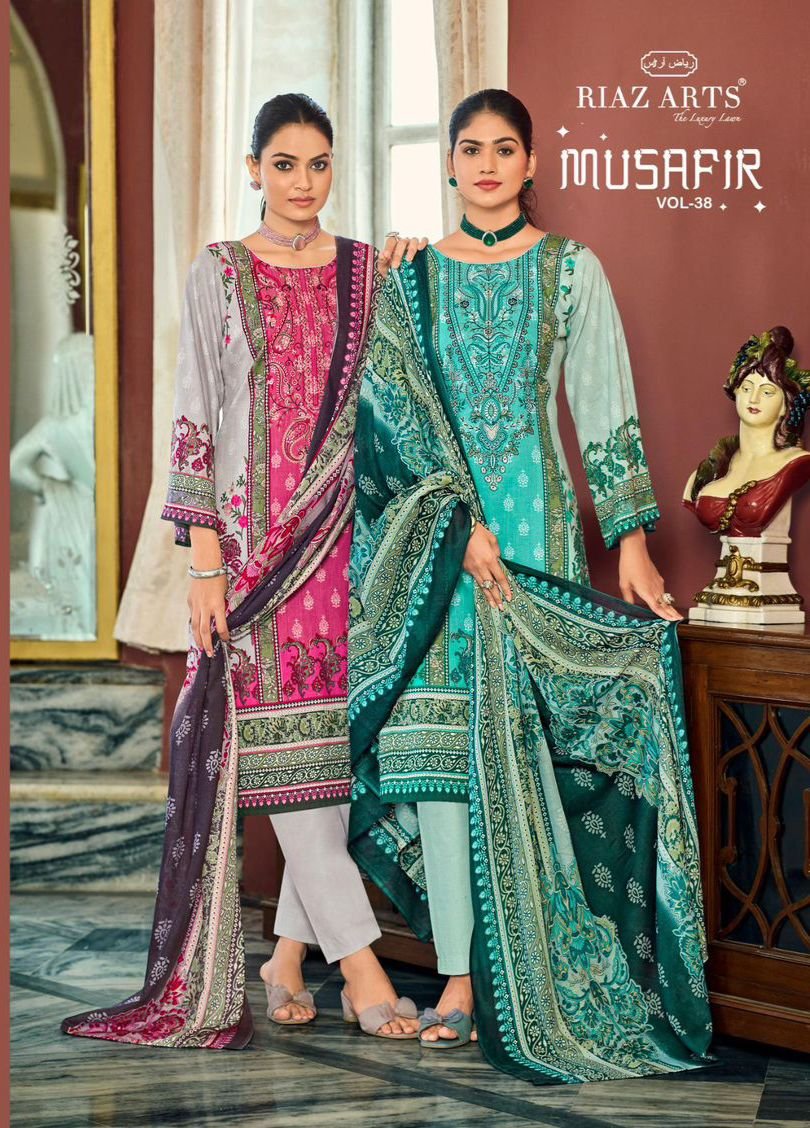 MUSAFIR 38 RIAZ (Cotton Dupatta) - Image 10