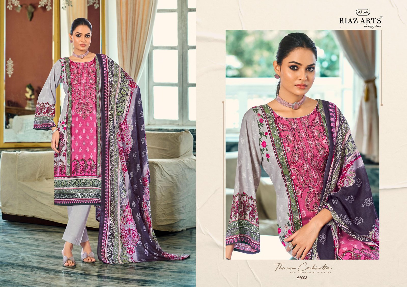 MUSAFIR 38 RIAZ (Cotton Dupatta) - Image 3