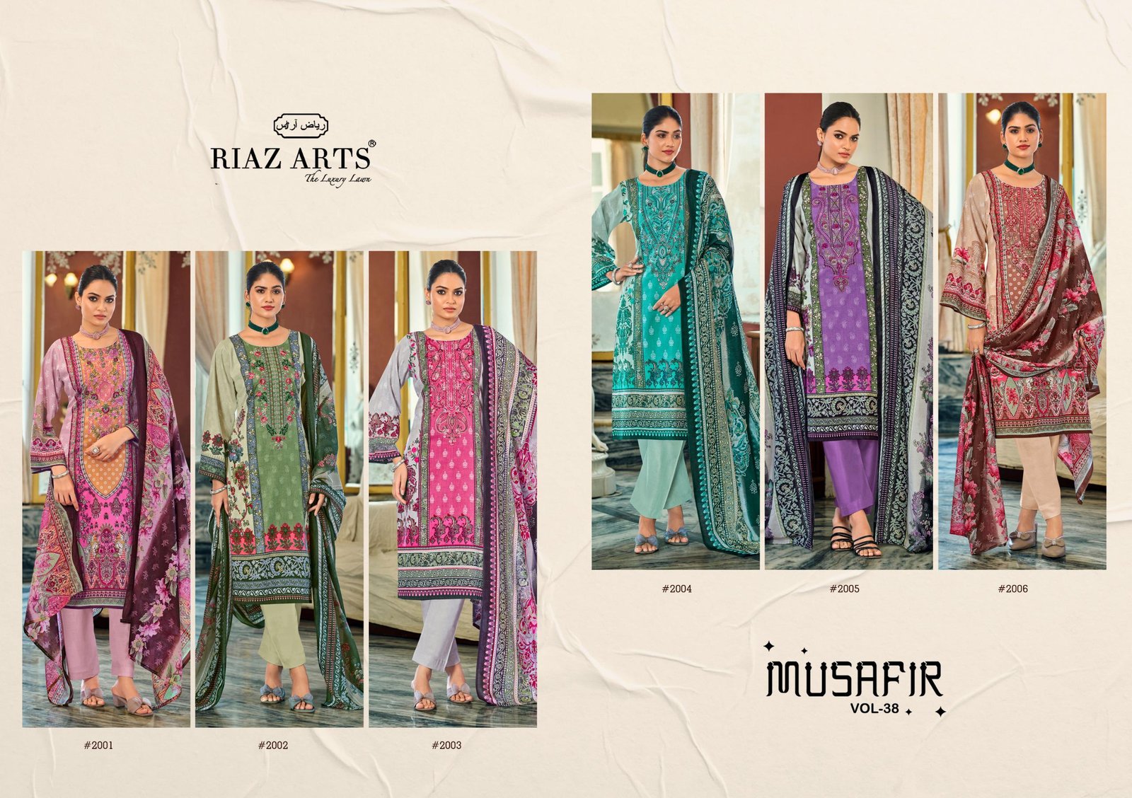 MUSAFIR 38 RIAZ (Cotton Dupatta) - Image 5