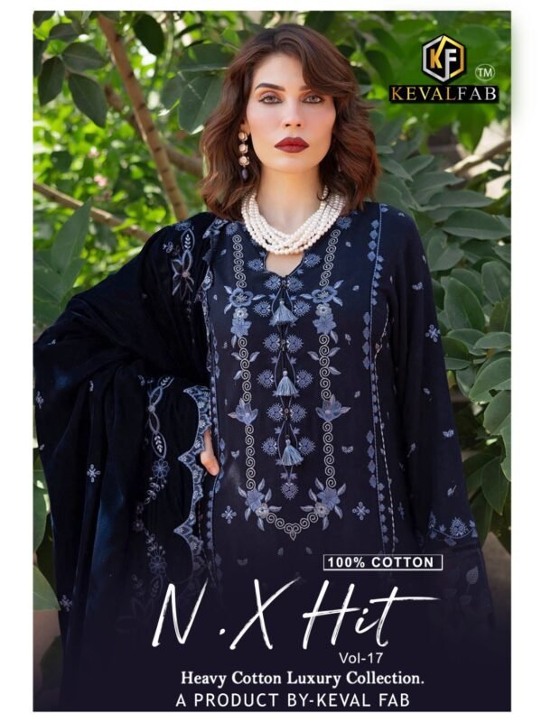 NX HIT VOL 17  KEVAL FAB (cotton Dupatta)