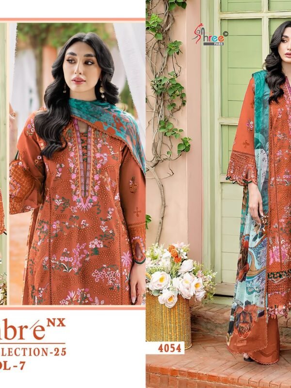 OMBRE LAWN COLLECTION 2025 VOL7 NX SHREE
