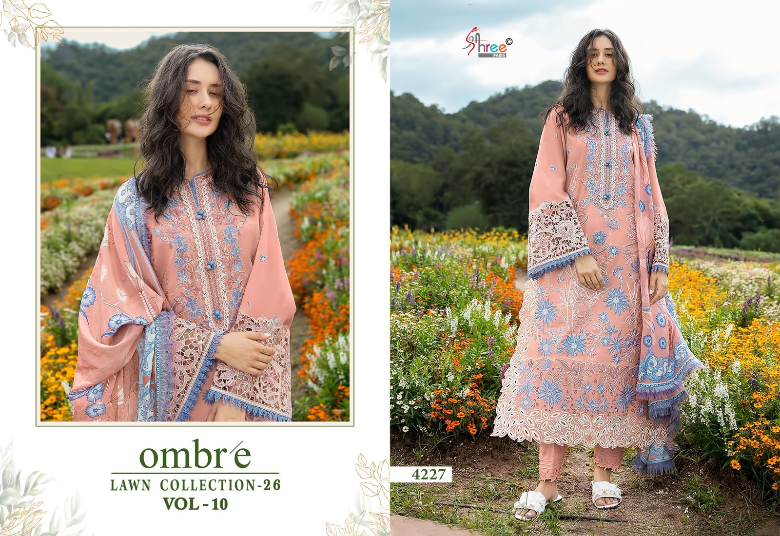 OMBRE LAWN COLLECTION VOL 10 SHREE
