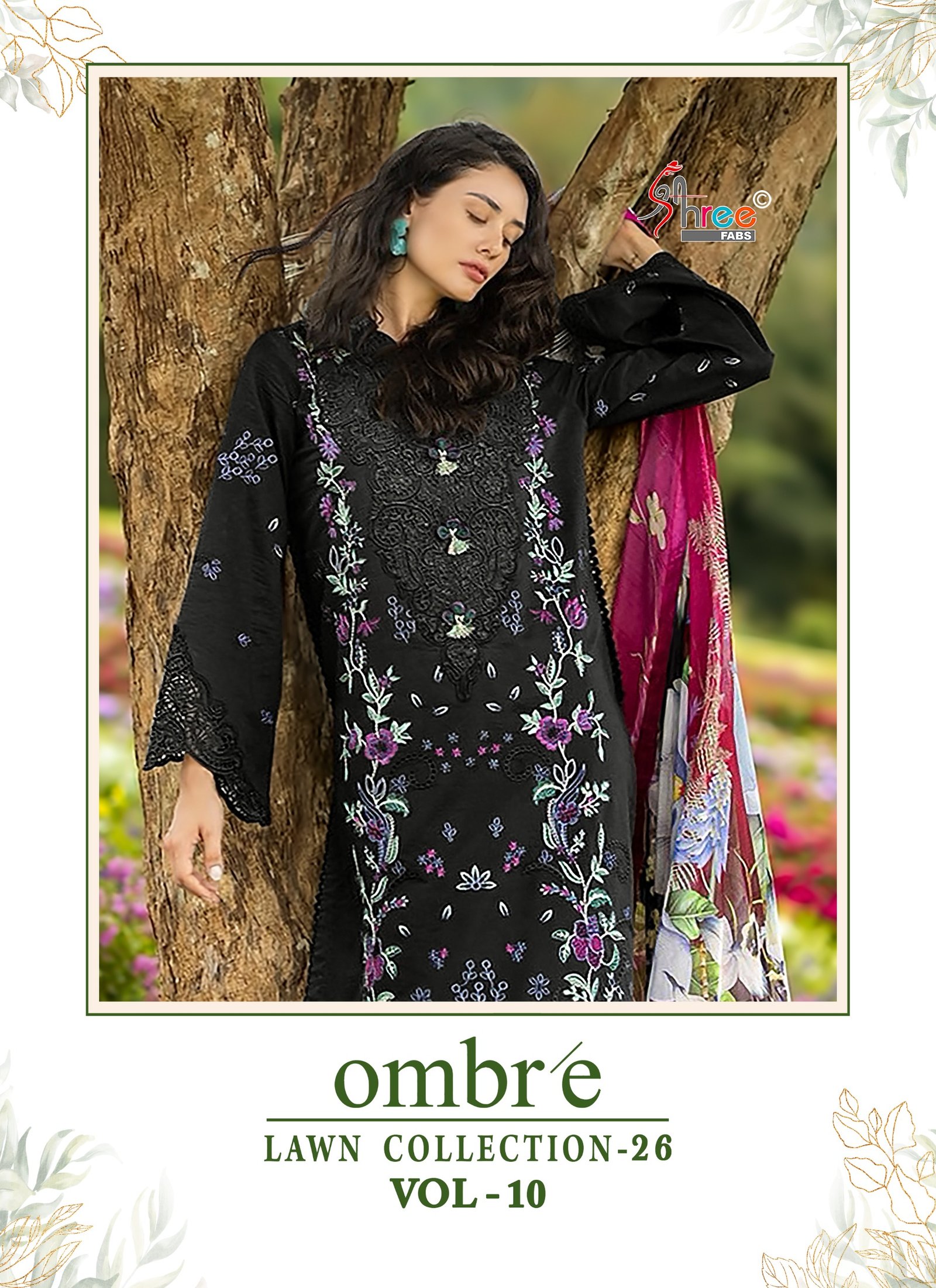 OMBRE LAWN COLLECTION VOL 10 SHREE
