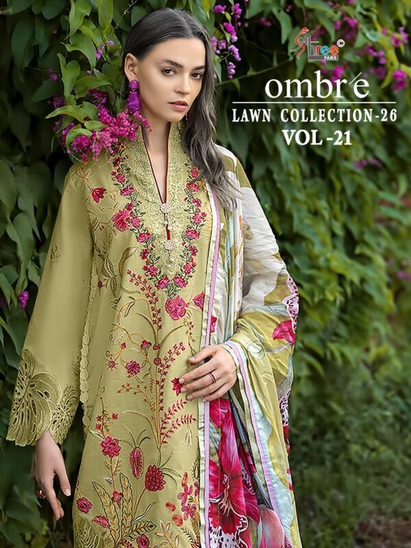 OMBRE LAWN COLLECTION VOL 21 SHREE