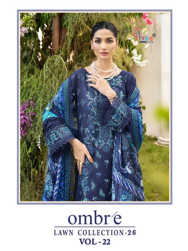 OMBRE LAWN COLLECTION VOL 22 SHREE