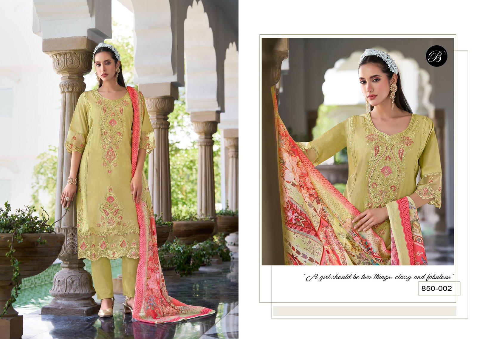 OMBRE ZOYA VOL 2 BELLIZA (Cotton Dupatta) - Image 8
