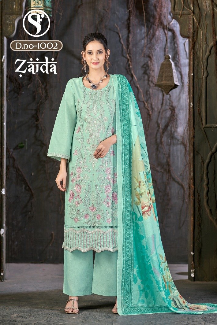 ZAIDA SWEETY (Cotton Dupatta) - Image 10