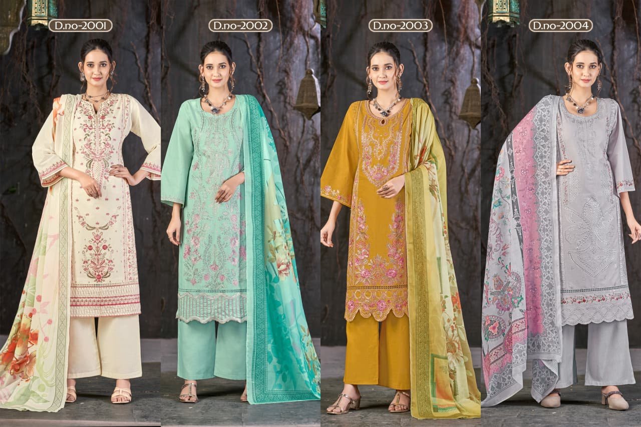 ZAIDA SWEETY (Cotton Dupatta) - Image 3