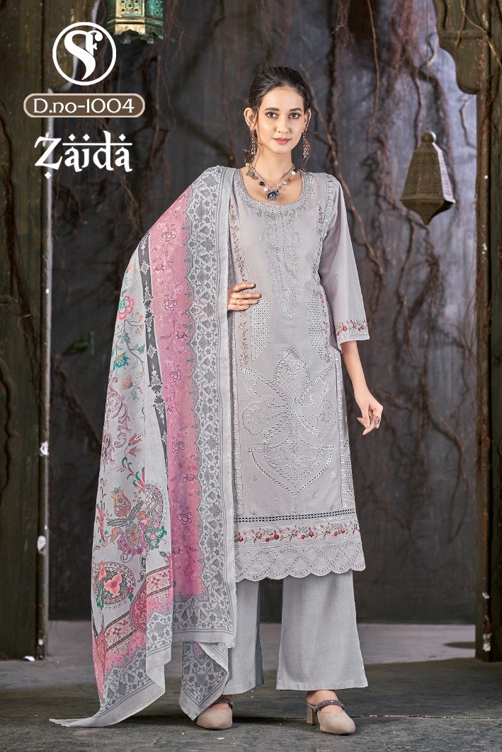 ZAIDA SWEETY (Cotton Dupatta) - Image 5