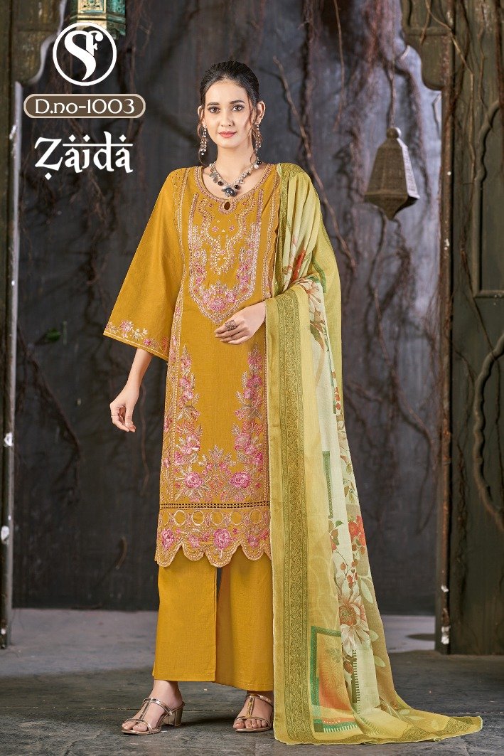 ZAIDA SWEETY (Cotton Dupatta) - Image 6