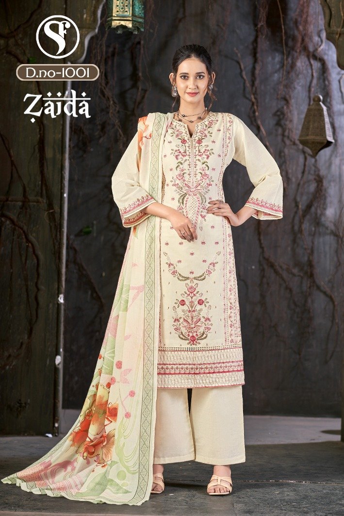 ZAIDA SWEETY (Cotton Dupatta) - Image 7