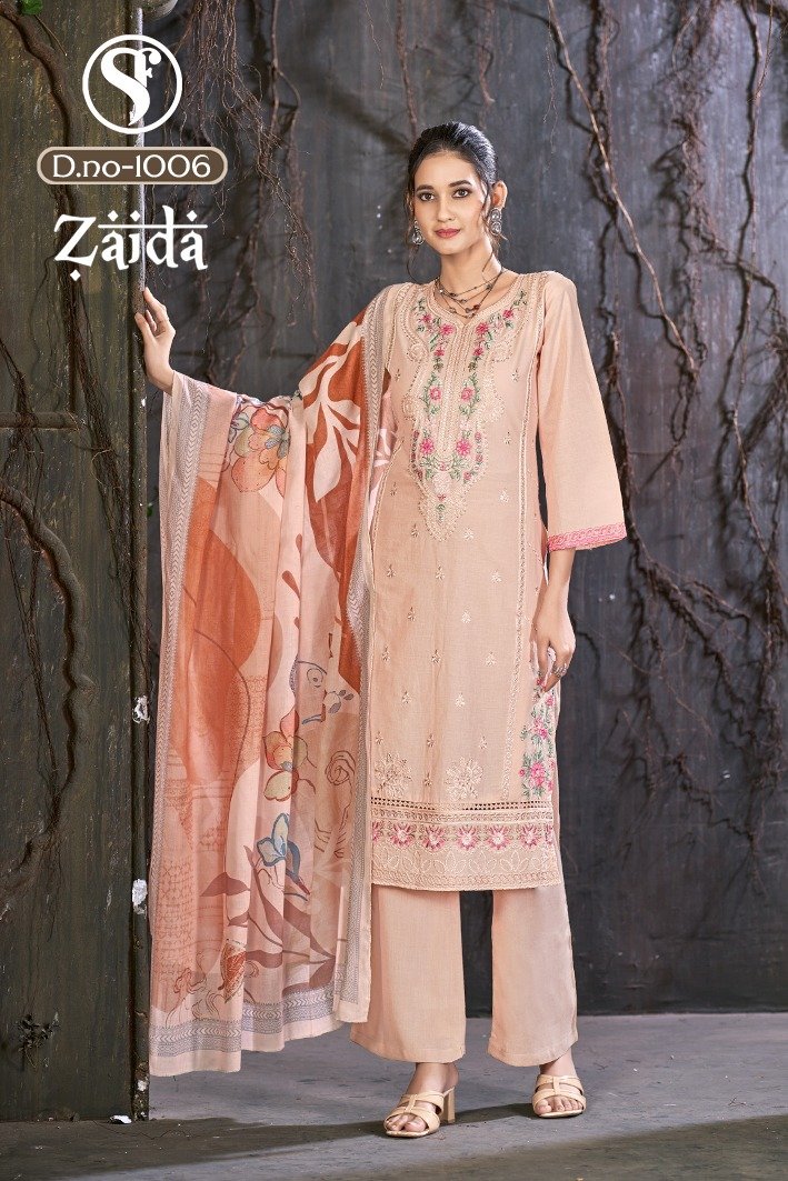 ZAIDA SWEETY (Cotton Dupatta) - Image 8