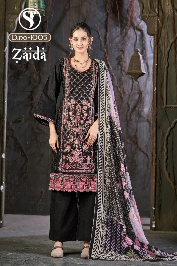 ZAIDA SWEETY (Cotton Dupatta) - Image 9
