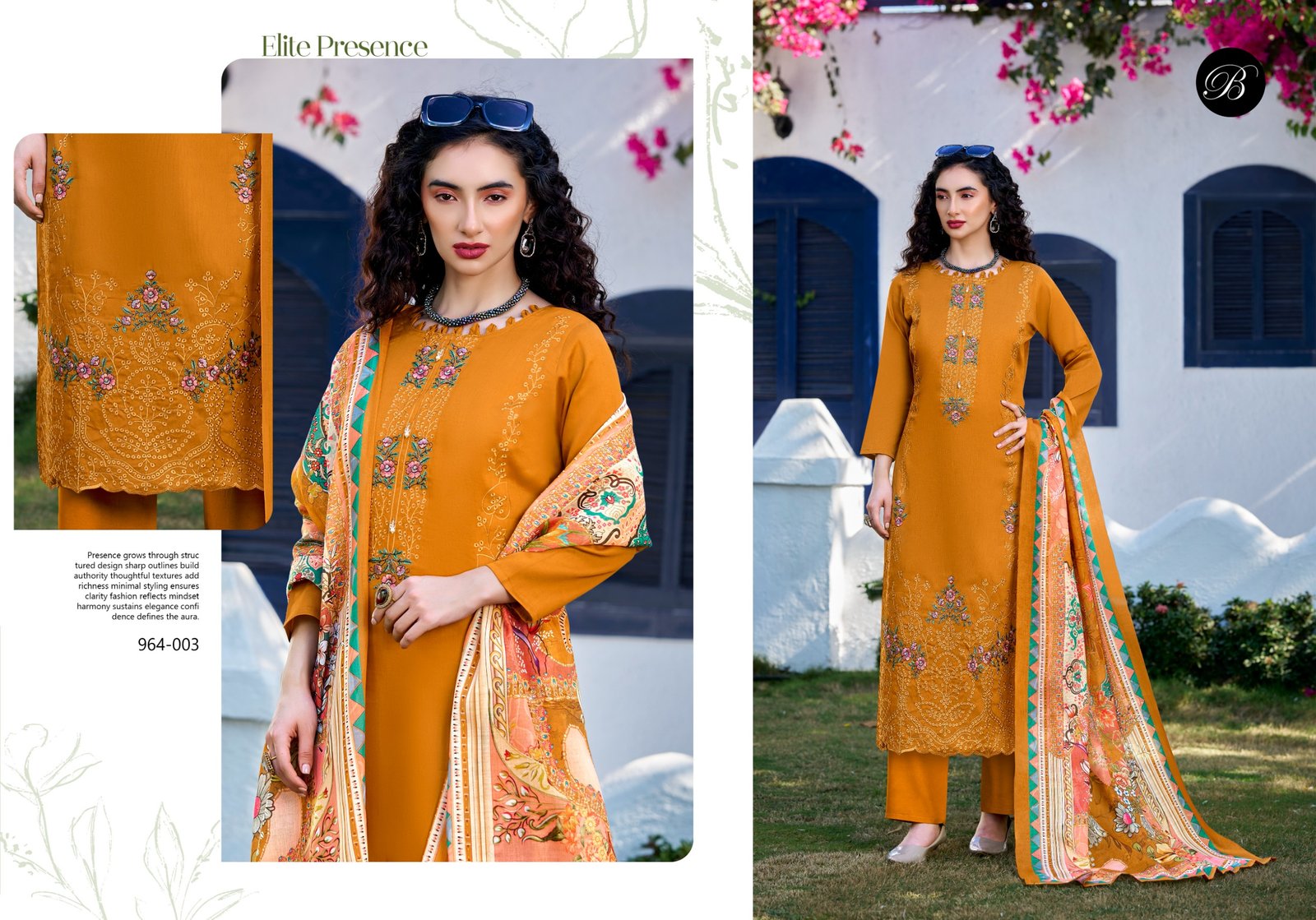 ZARQASH VOL 15 BELLIZA (Cotton Dupatta) - Image 5