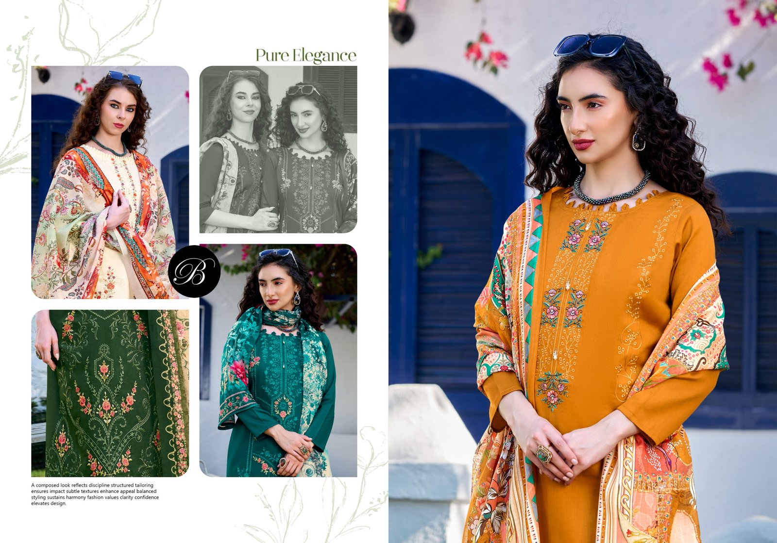 ZARQASH VOL 15 BELLIZA (Cotton Dupatta) - Image 6
