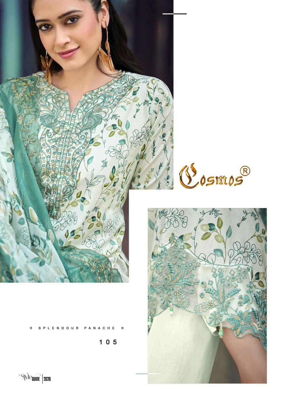 AABYAAN LAWN VOL 1 COSMOS - Image 10