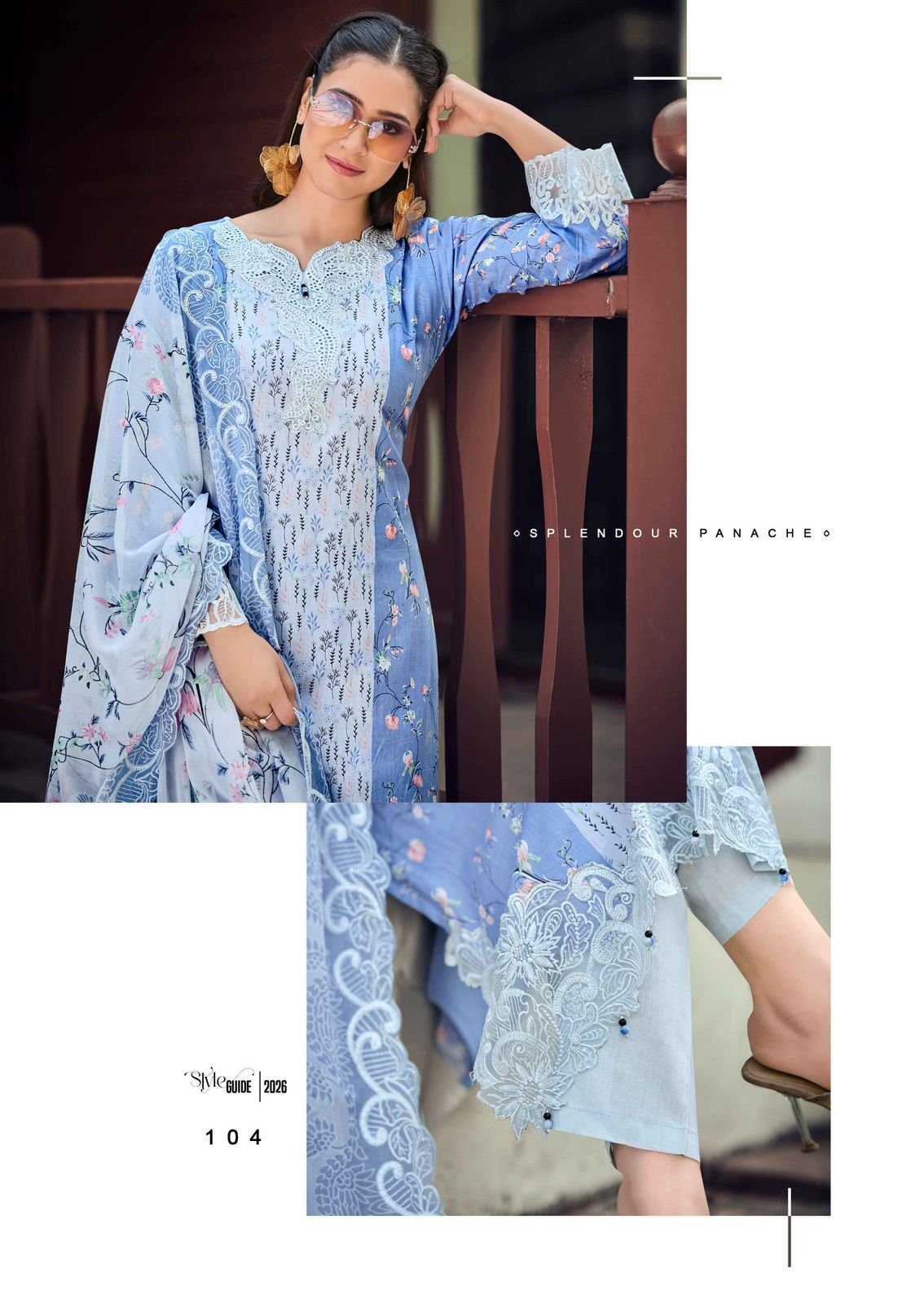 AABYAAN LAWN VOL 1 COSMOS - Image 4