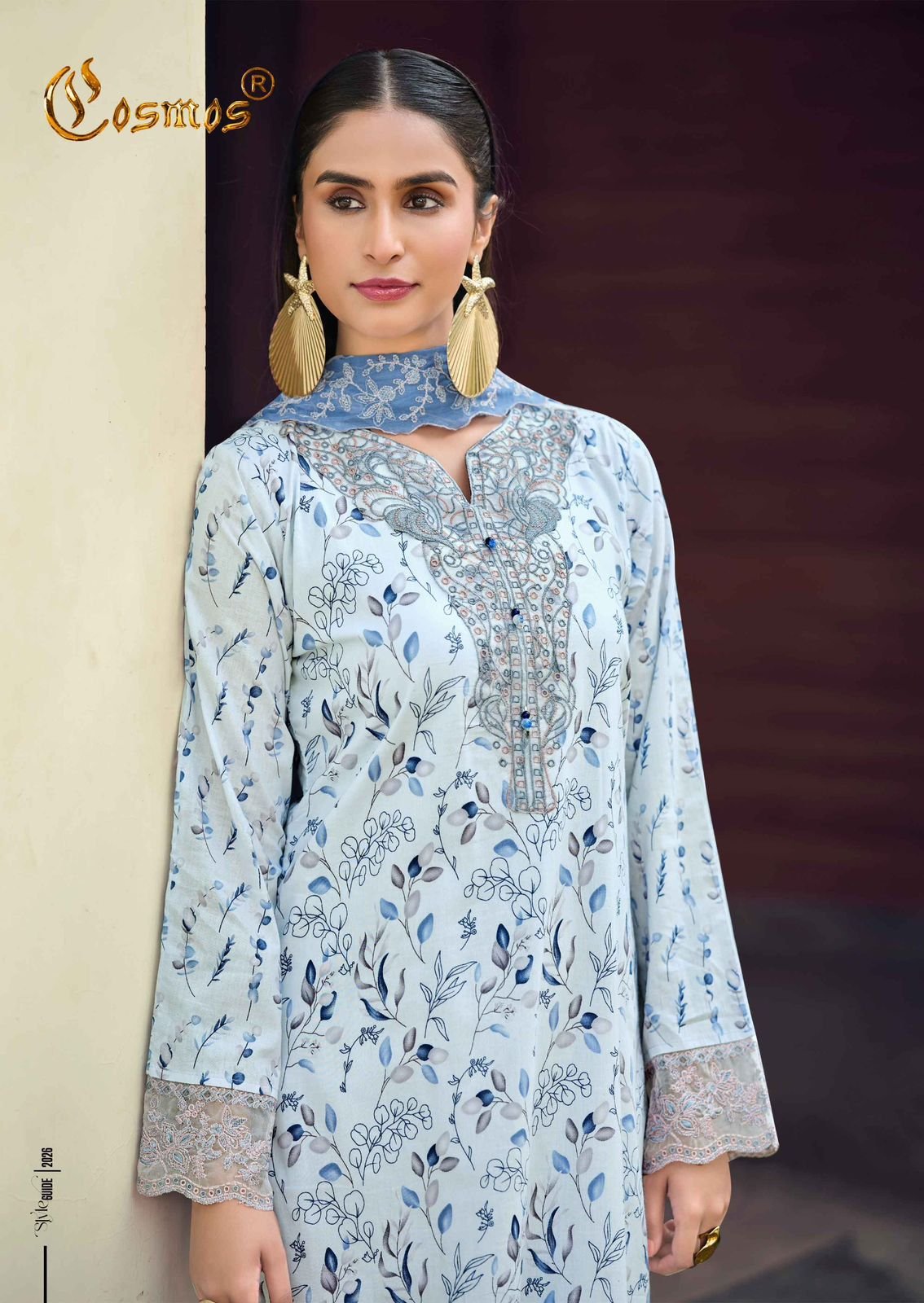AABYAAN LAWN VOL 1 COSMOS
