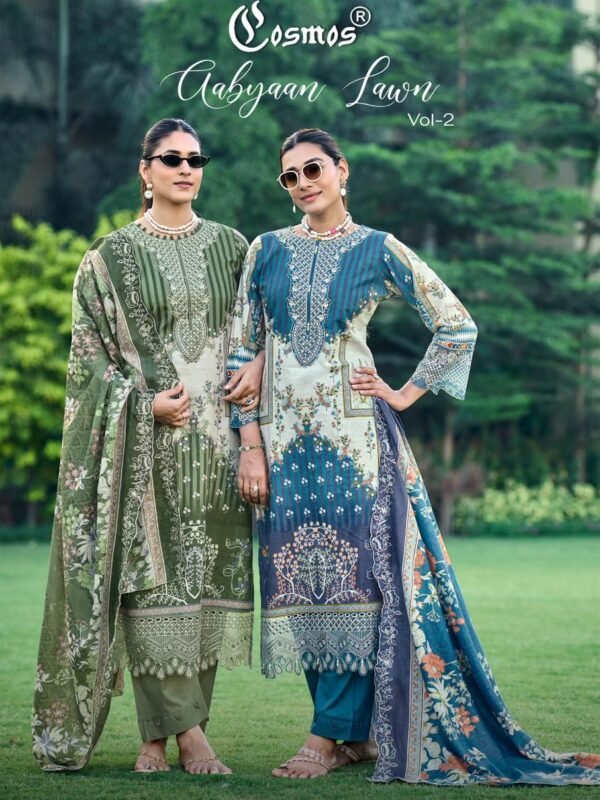 AABYAAN LAWN VOL 2 COSMOS