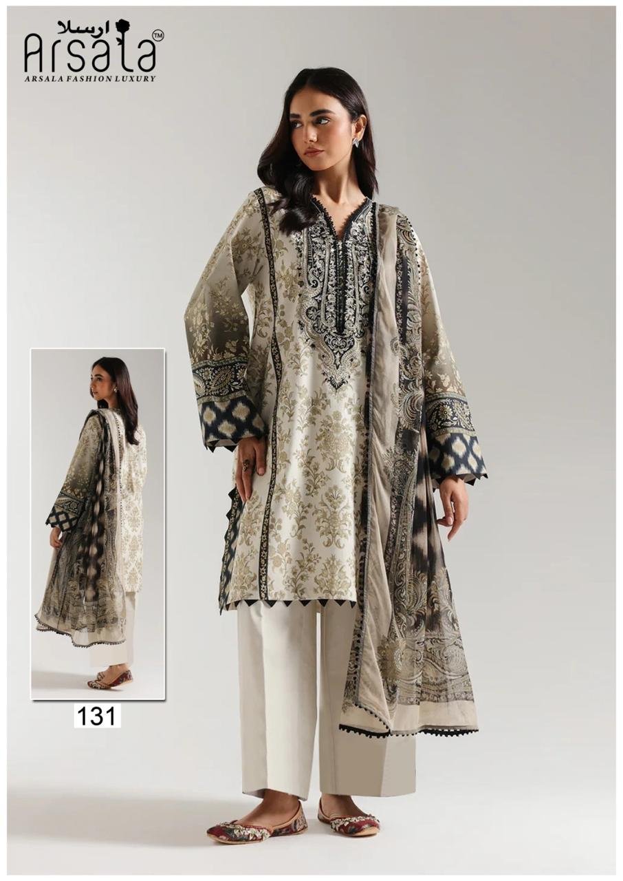 AMARA HEAVY COTTON LUXURY COLLECTION VOL 4 (Cotton Dupatta) READYMADE - Image 15