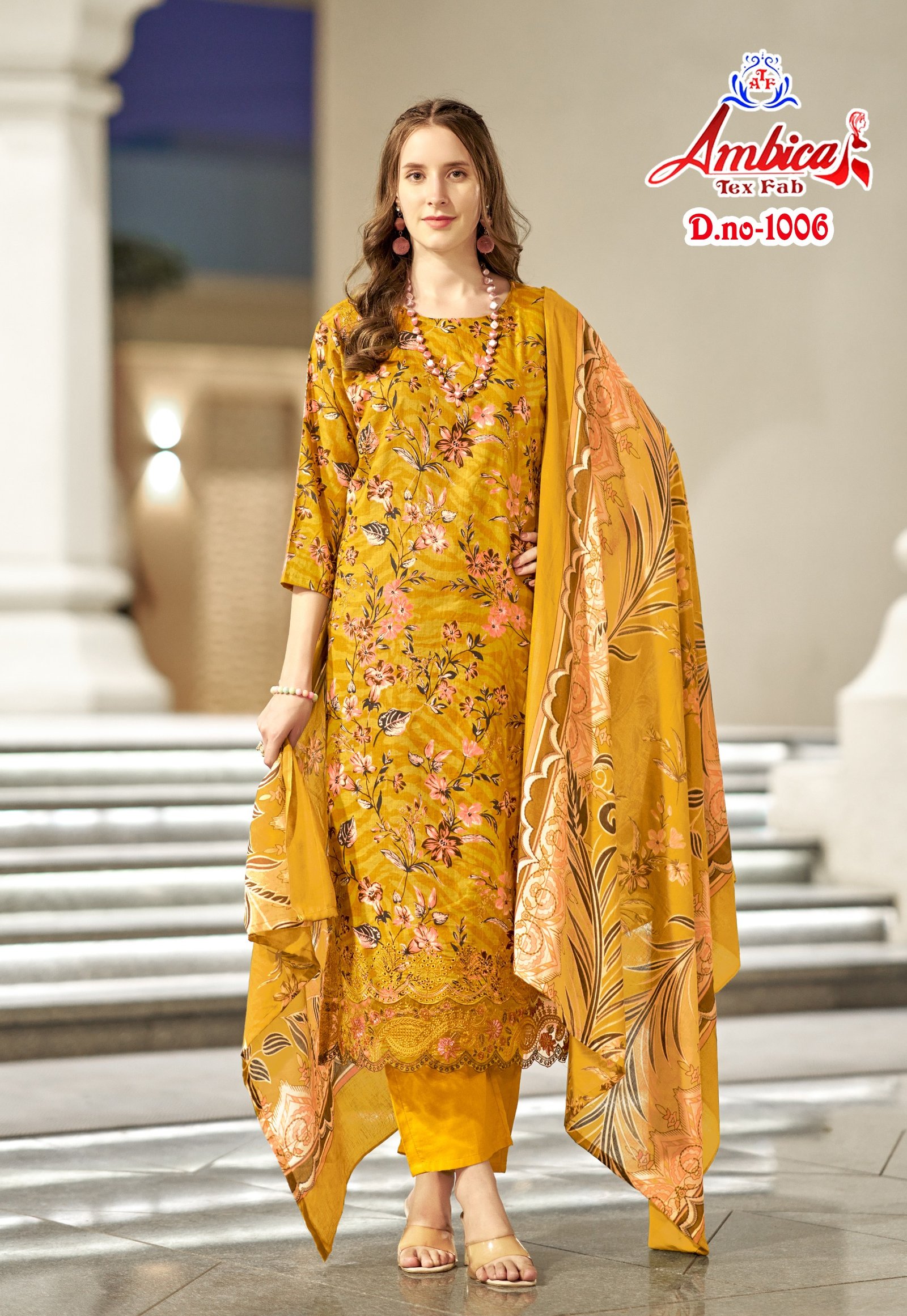 AMAYRA VOL 1 AMBICA TEX (cotton Dupatta) - Image 6